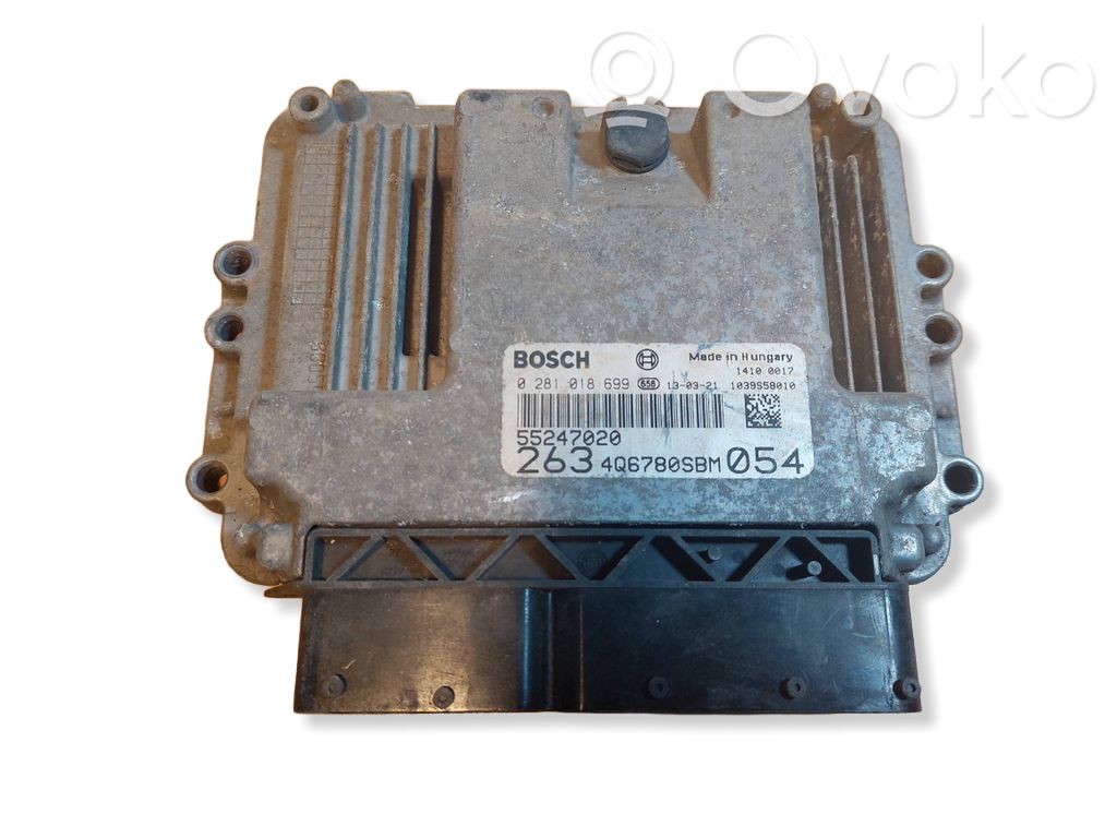 Fiat Doblo Engine control unit/module ECU 