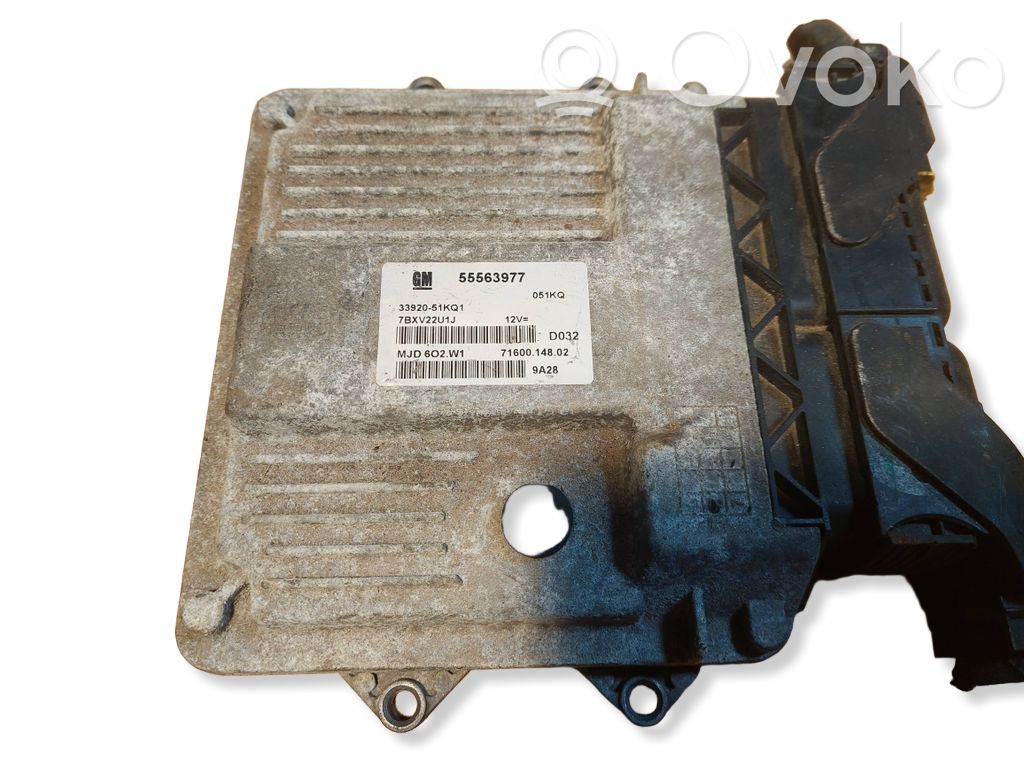 Engine control unit/module ECU   55563977,3392051KQ1,MJD6O2W1