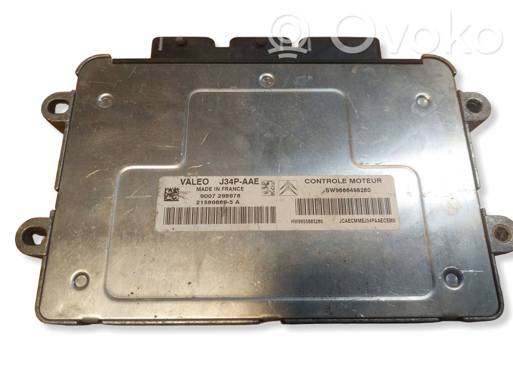 Peugeot 206+ Engine control unit/module ECU 
