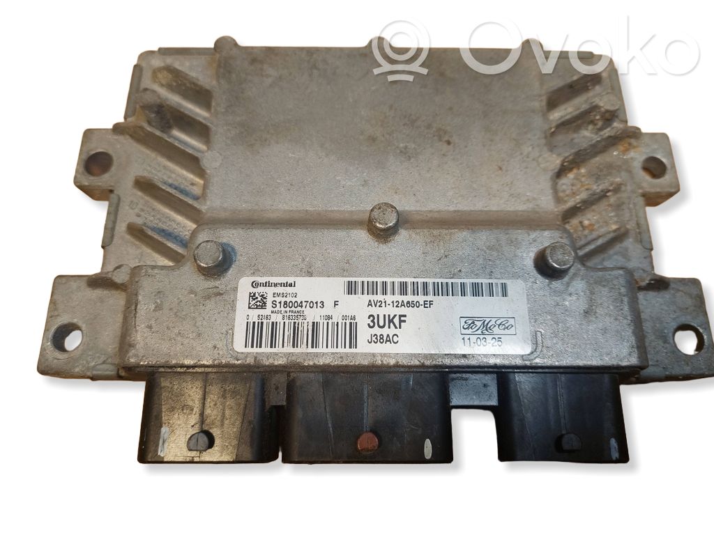 Ford Fiesta Motorsteuergerät ECU 