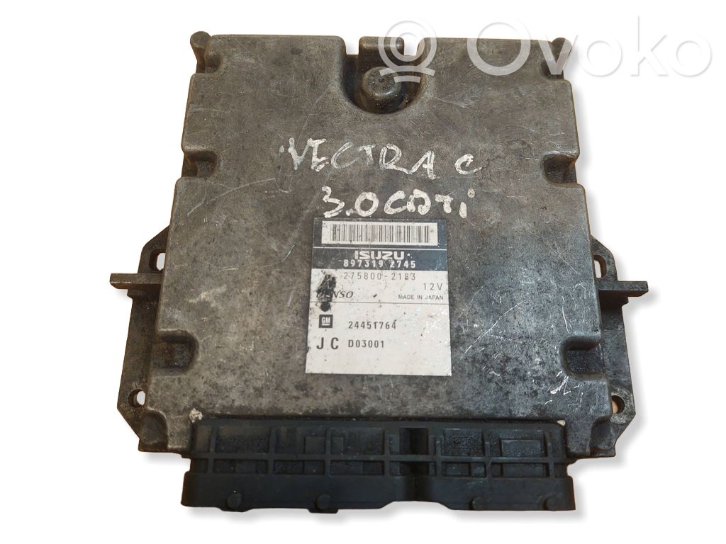Opel Vectra C Engine control unit/module ECU 