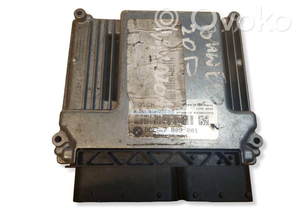 Engine control unit/module ECU   0281014239,7809001