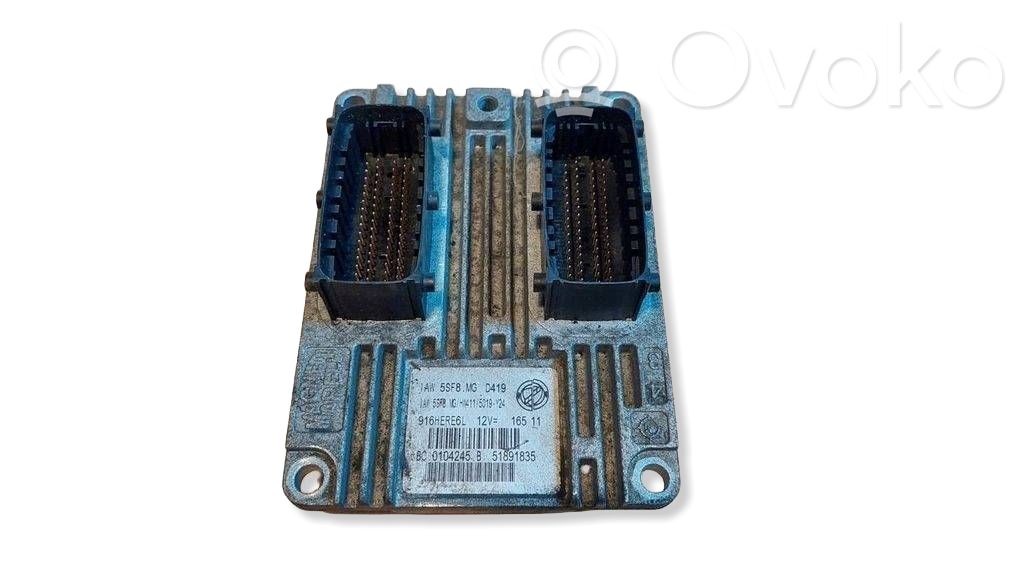 Engine control unit/module ECU   IAW5SF8MG,51891835,HW411