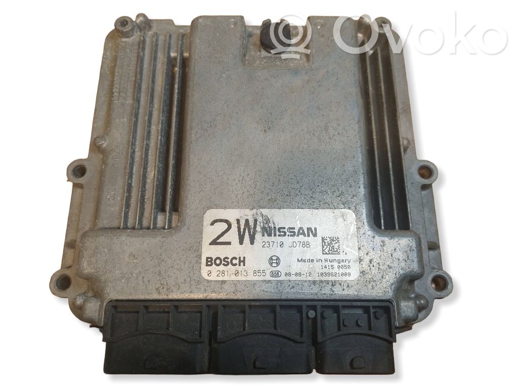 Nissan Qashqai Engine control unit/module ECU 