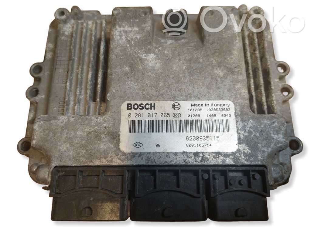 Renault Trafic II (X83) Engine control unit/module ECU 