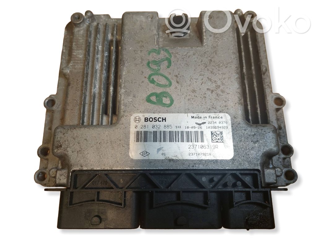 Renault Kangoo II Engine control unit/module ECU 