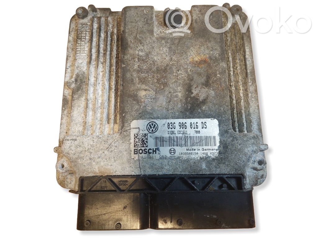Skoda Octavia Mk2 (1Z) Unitate control motor/modul ECU 