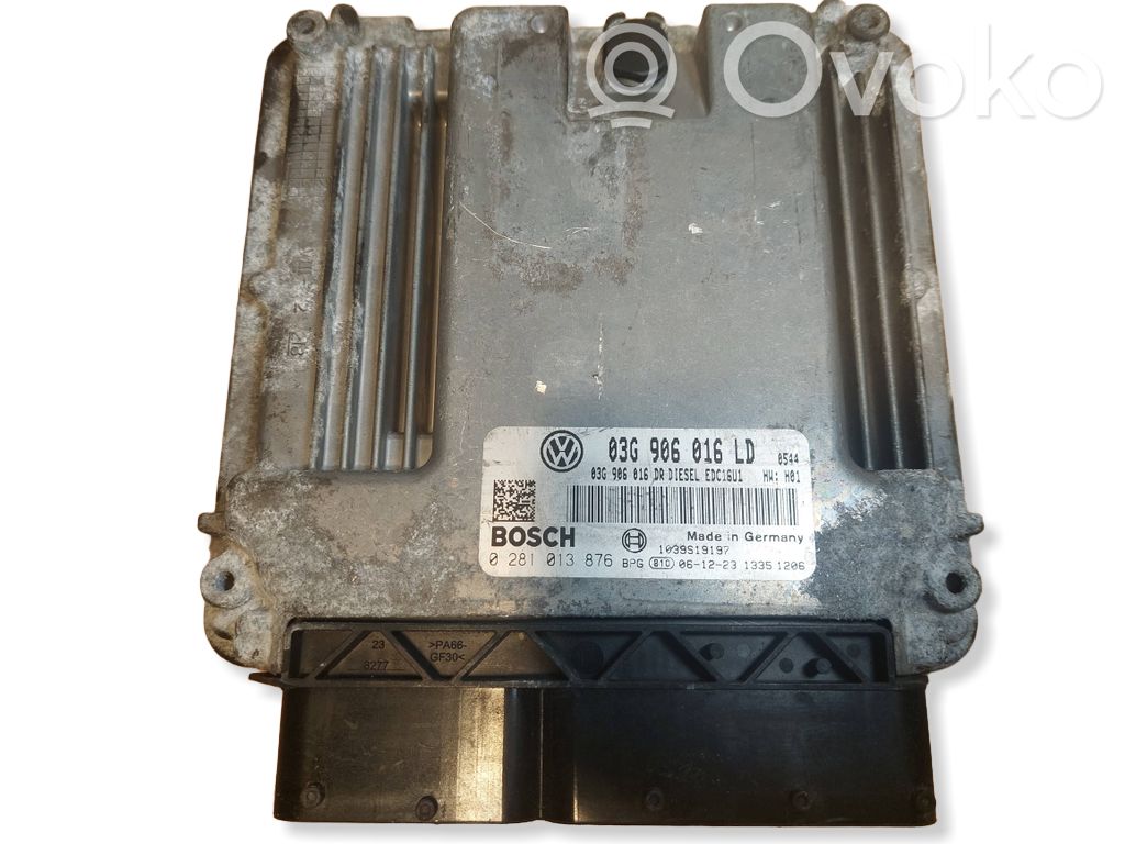 Volkswagen Golf V Engine control unit/module ECU 