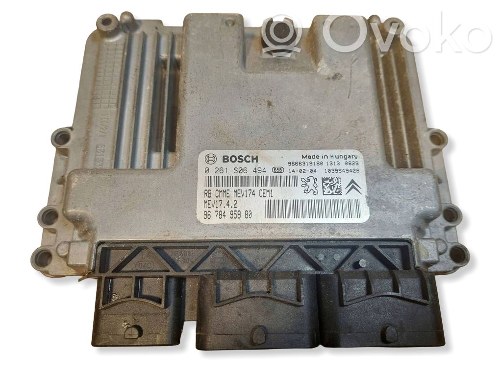 Peugeot 308 Engine control unit/module ECU 