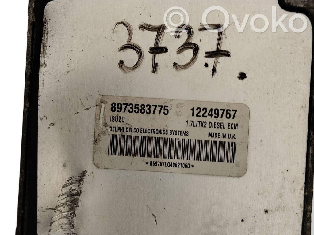 Engine control unit/module   12249767,8973583775