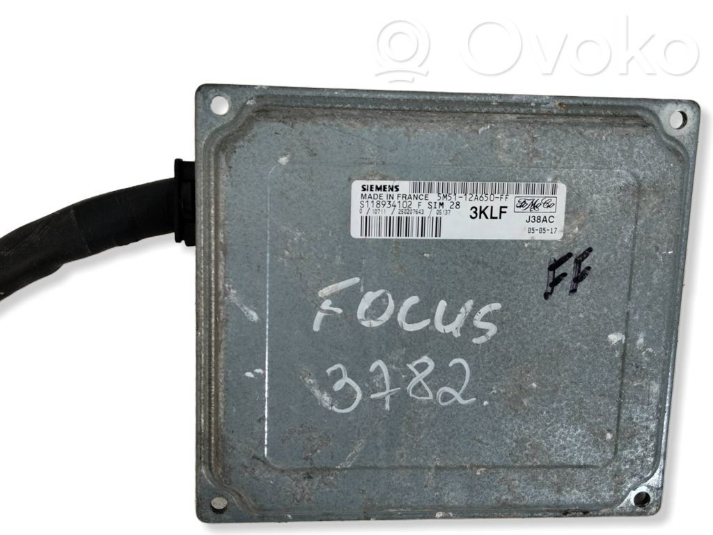 Ford Focus Unidad de control/módulo del motor 