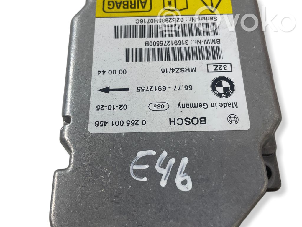 BMW 3 E46 Airbag control unit/module 