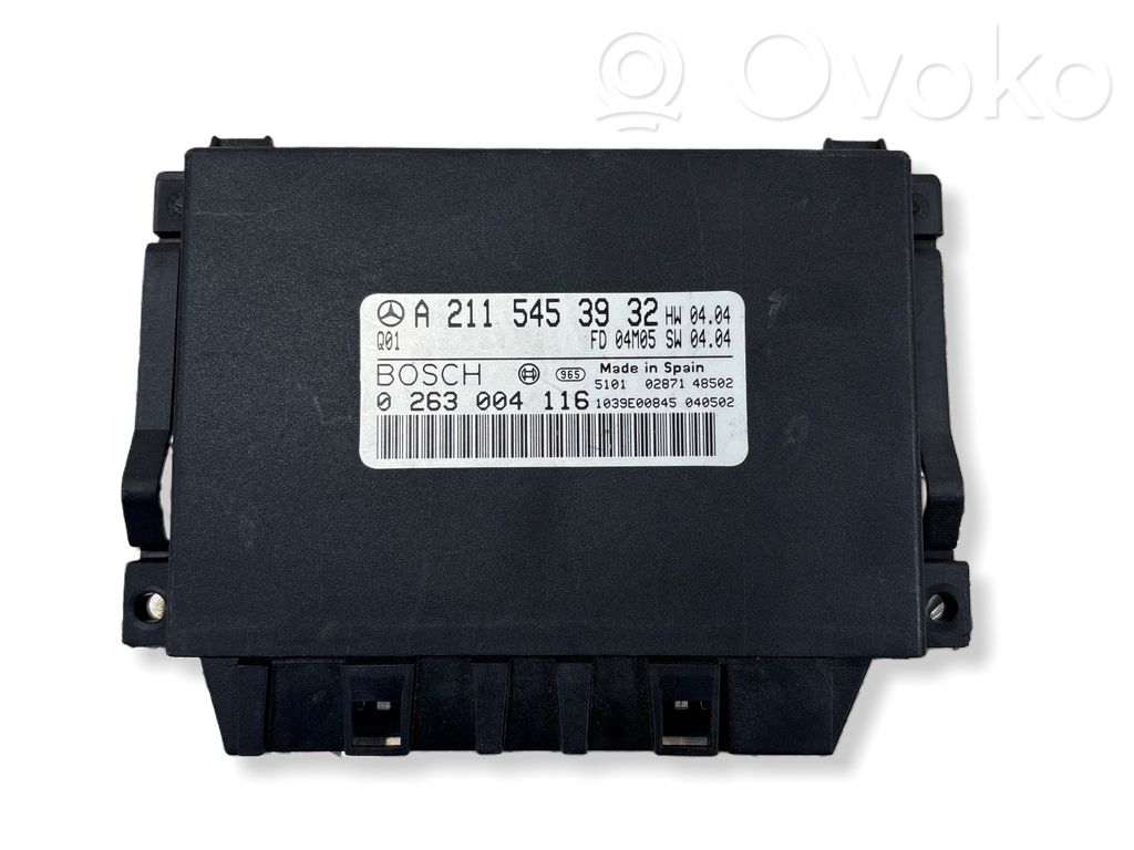Mercedes-Benz E W211 Parking PDC control unit/module 