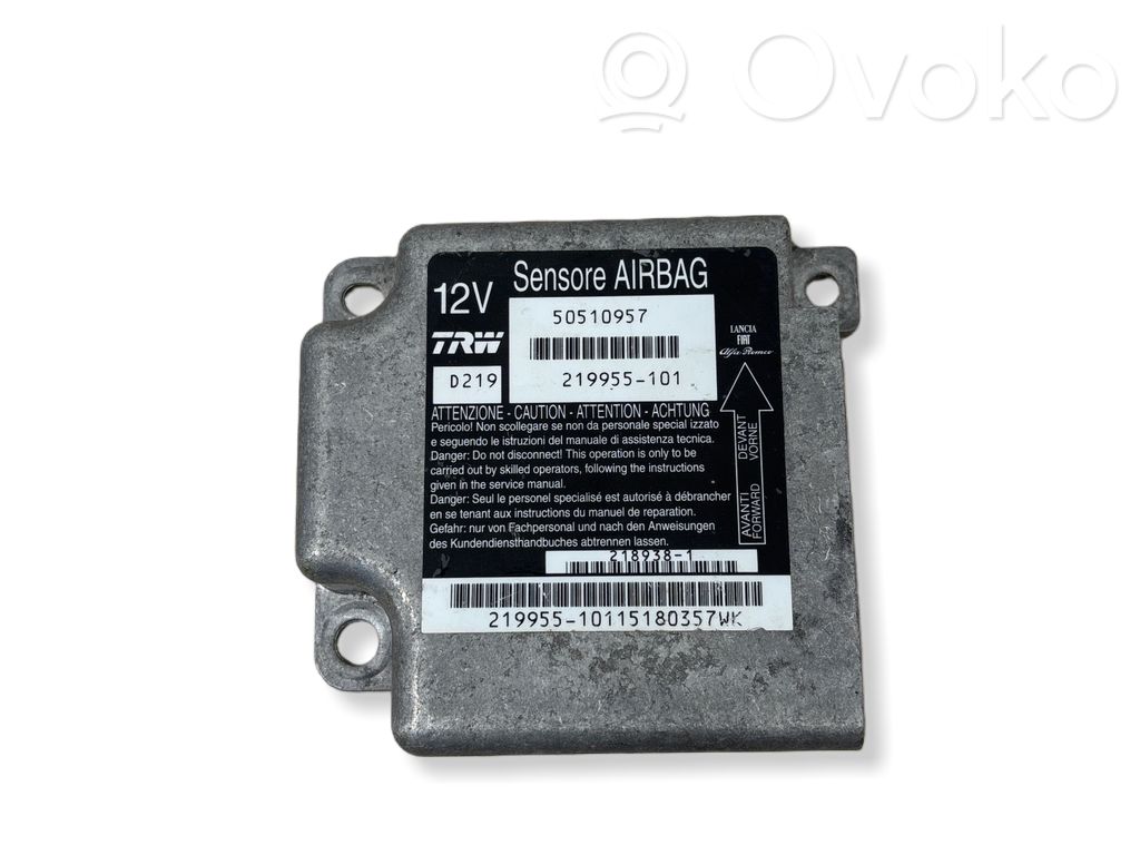Alfa Romeo 159 Airbag control unit/module 