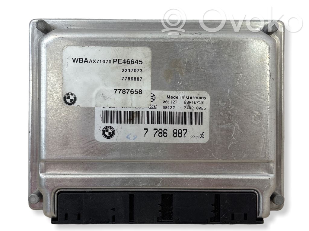 BMW 3 E46 Engine control unit/module 