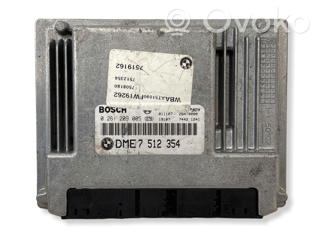 BMW 3 E46 Engine control unit/module 