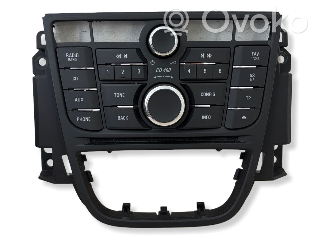 Opel Meriva B Head unit multimedia control 