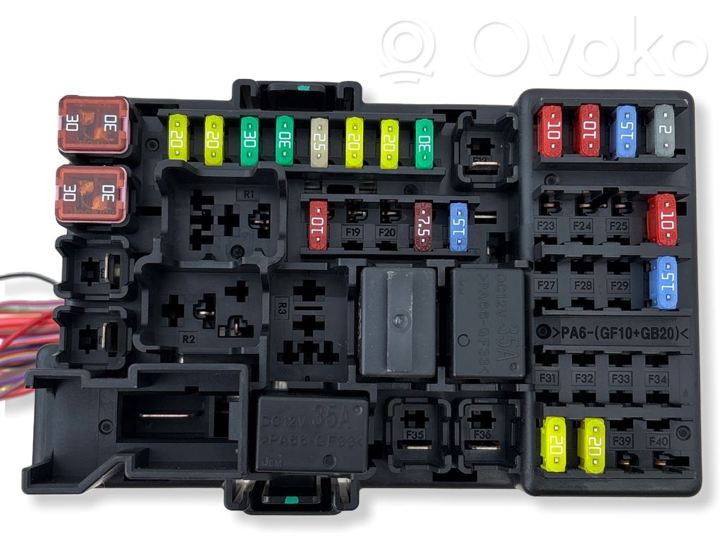 Opel Adam Fuse box set 
