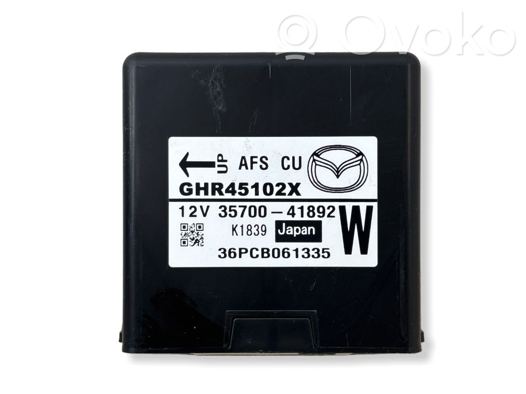 Mazda 6 Door central lock control unit/module 