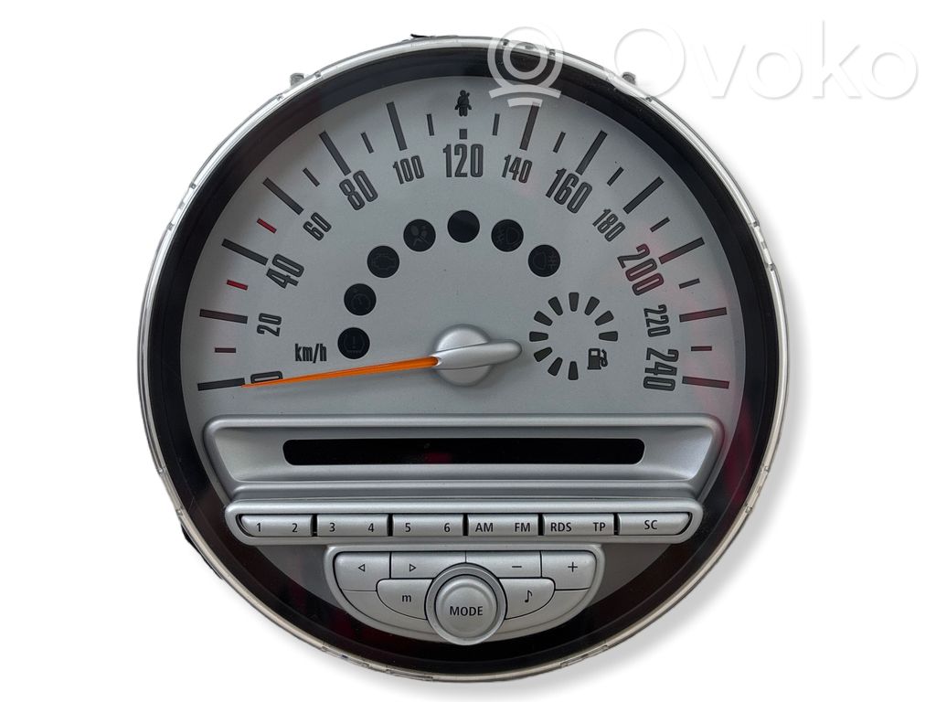 Mini One - Cooper Coupe R56 Speedometer (instrument cluster) 
