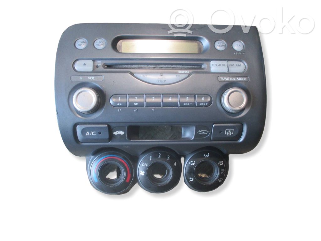 Honda Jazz Radio/CD/DVD/GPS head unit 
