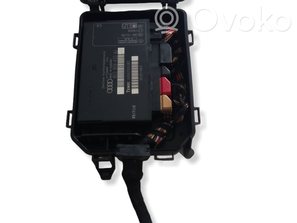 Audi A4 S4 B6 8E 8H Moduł / Sterownik komfortu 