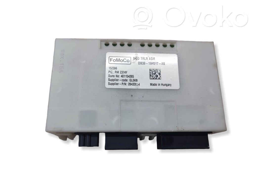 Ford Ranger Tow bar trailer control unit/module 