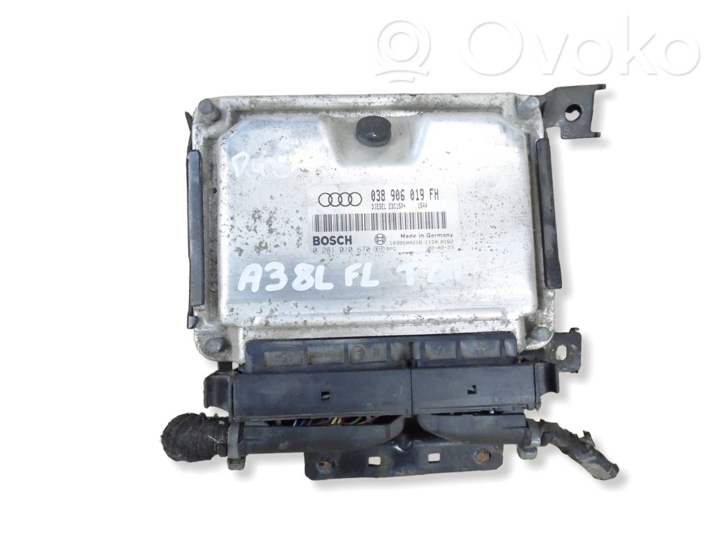 Audi A3 S3 8L Engine control unit/module 