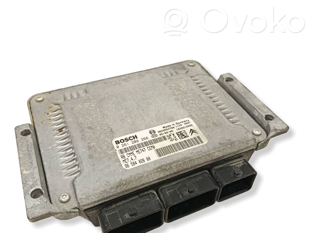 Peugeot 407 Engine control unit/module 