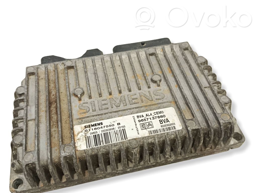 Gearbox control unit/module   9657137880,S118047550,8200302005