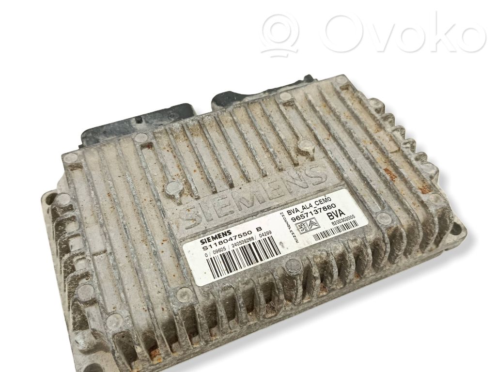 Gearbox control unit/module   9657137880,8200302005,S118047550B