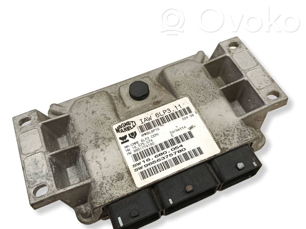 Peugeot 407 Engine control unit/module 