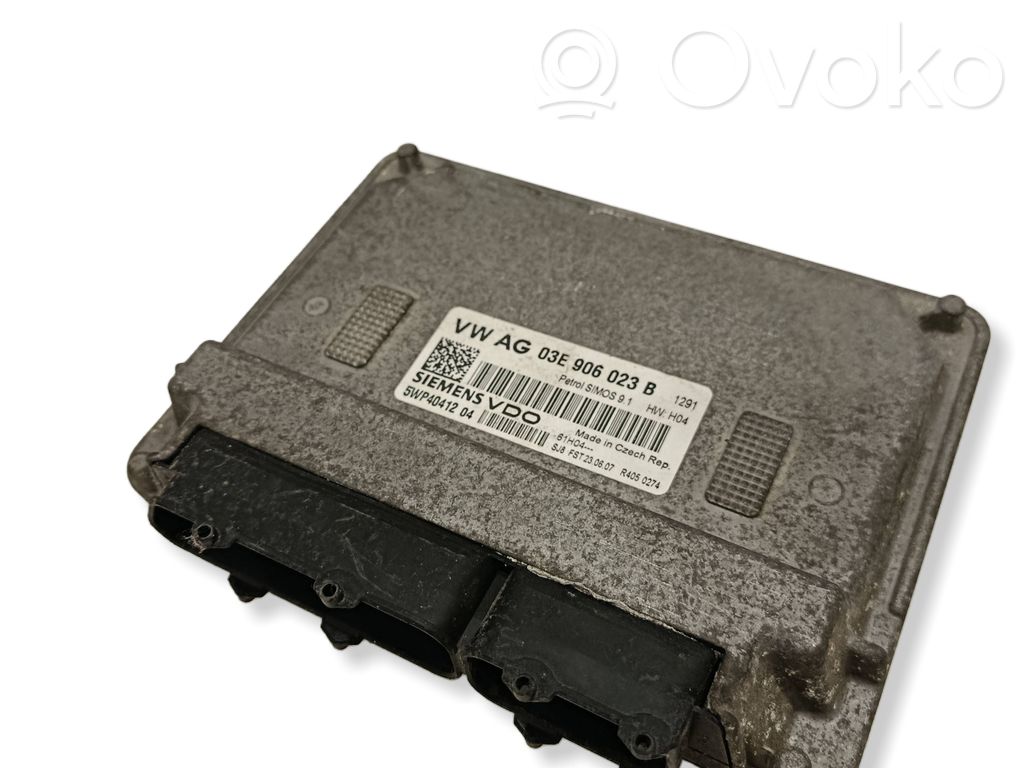 Engine control unit/module   03E906023B,5WP4041204