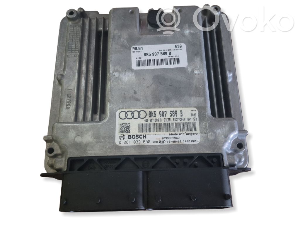 Audi Q5 SQ5 8R Engine control unit/module 