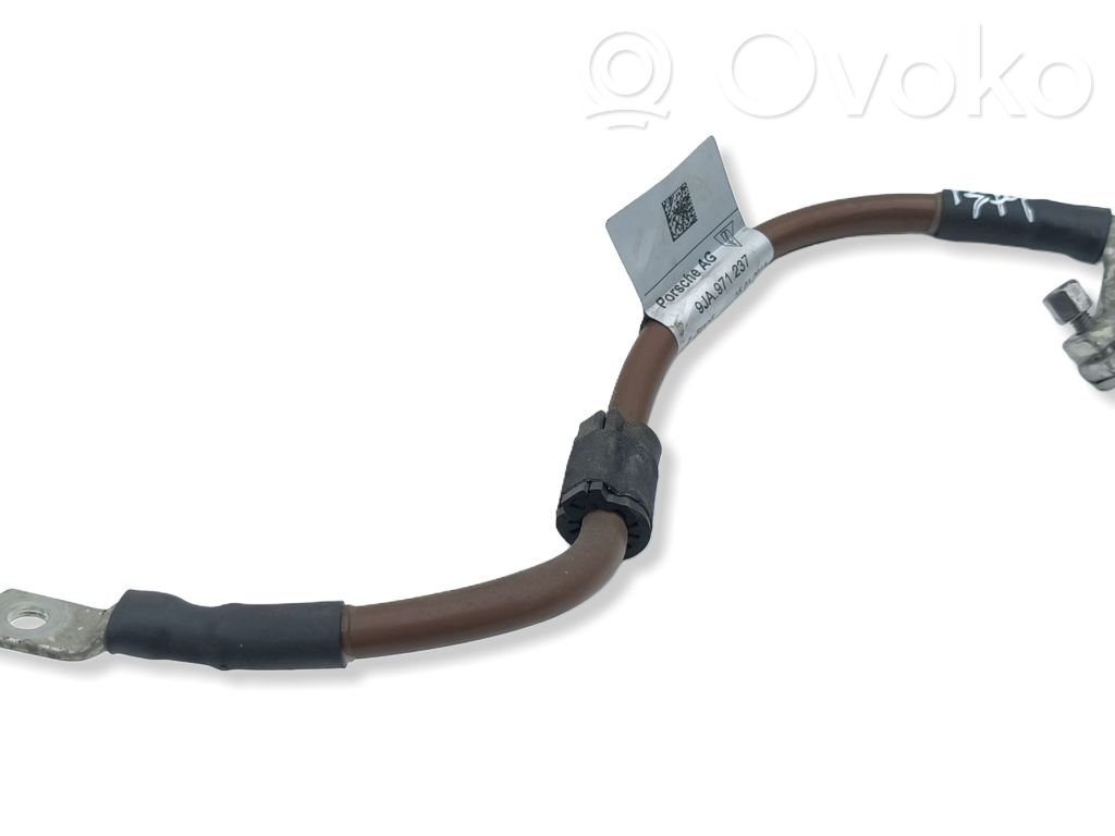 Porsche Taycan 9J1 Negative earth cable (battery) 