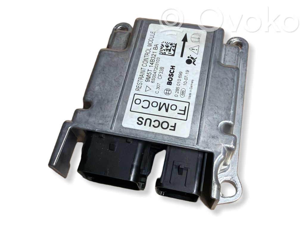 Module de contrôle airbag   9M5T14B321BA,0285010699,6S0047203103