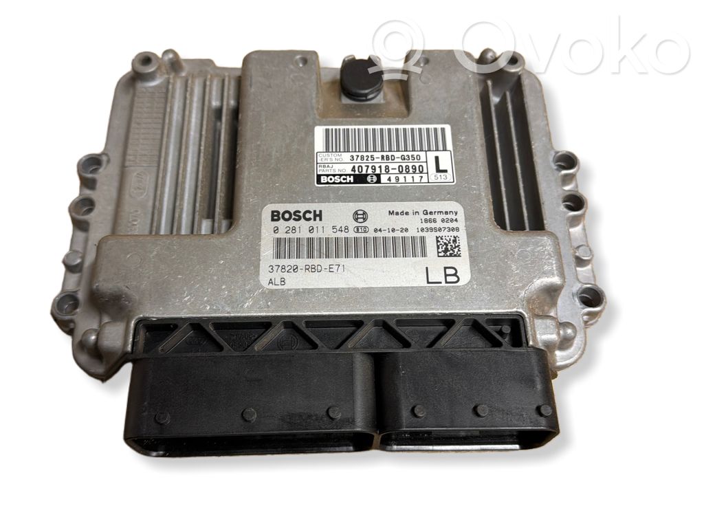Honda Accord Engine control unit/module 