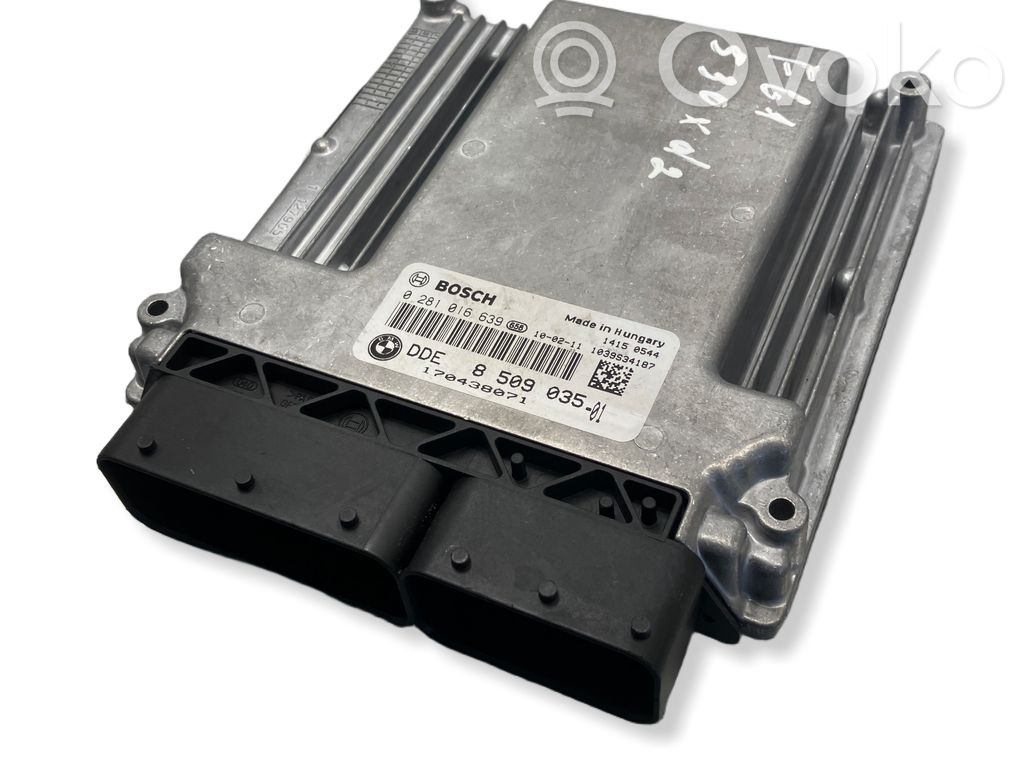 BMW 5 E60 E61 Unidad de control/módulo del motor 