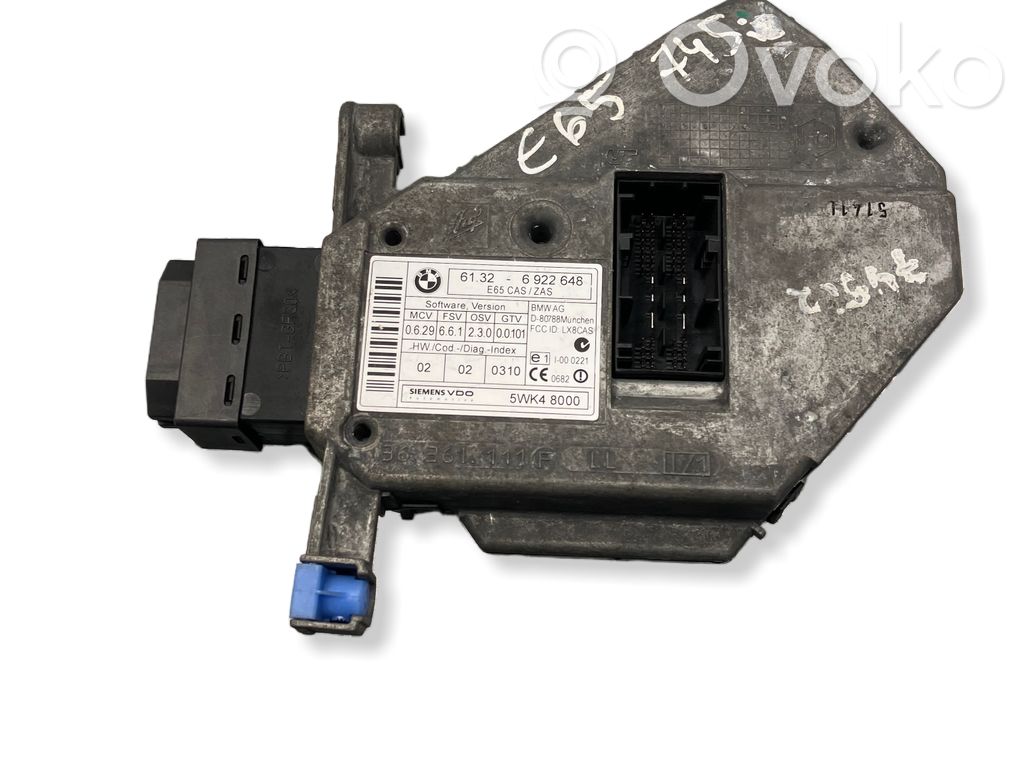 BMW 7 E65 E66 Užvedimo spynelė 