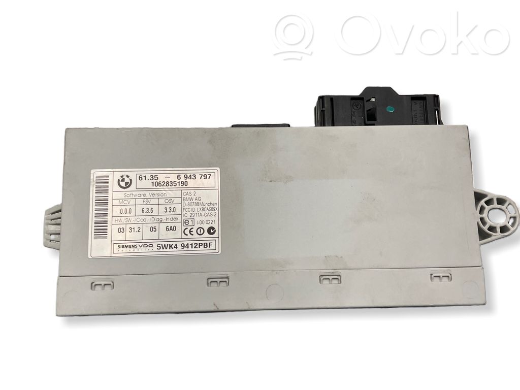 BMW 5 E60 E61 CAS control unit/module 
