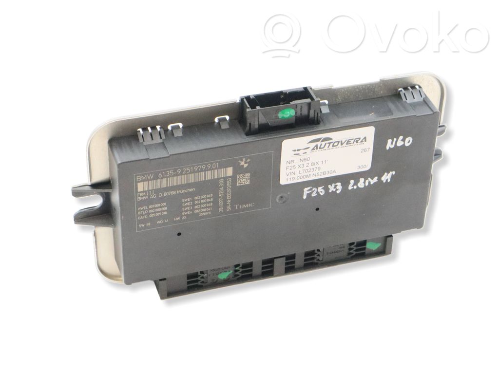 BMW X3 F25 Module d'éclairage LCM 