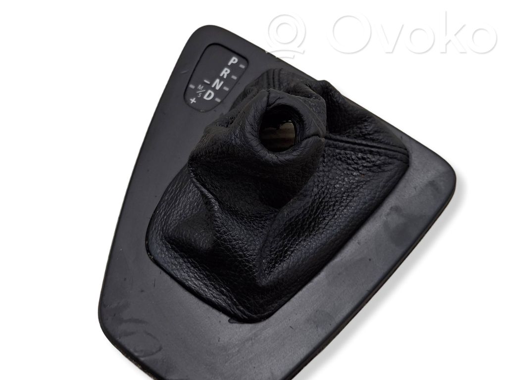 BMW 3 E90 E91 Gear lever shifter trim leather/knob 