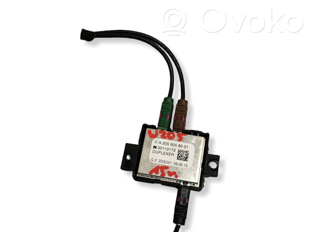 Mercedes-Benz C W205 Antena Bluetooth 