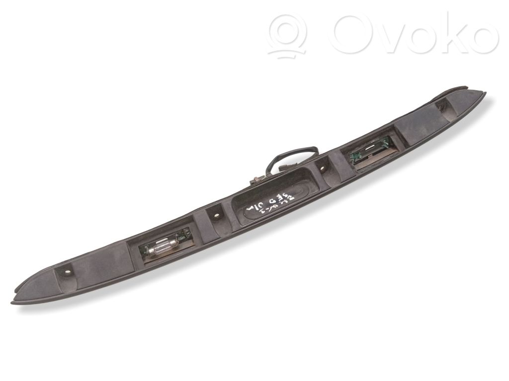 BMW 3 E46 Trunk door license plate light bar 