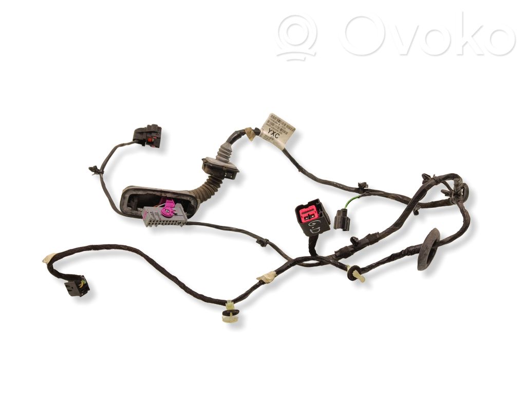 Opel Astra J Cableado de puerta trasera 