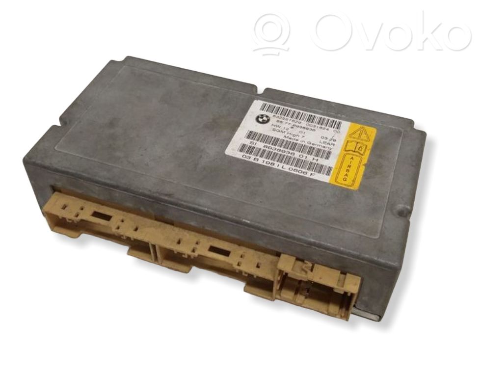 BMW 5 E60 E61 Module de contrôle airbag 