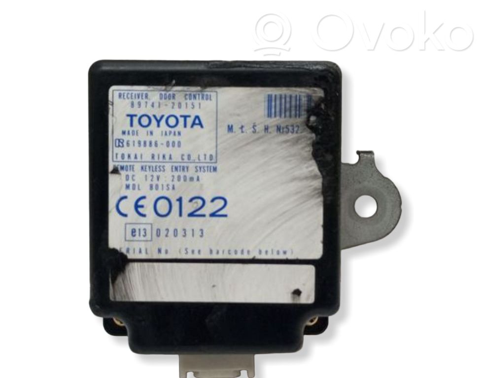 Toyota Celica T230 Sterownik / Moduł centralnego zamka 