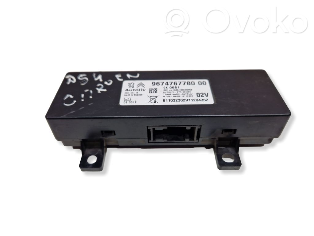 Bluetooth control unit module   9674767780