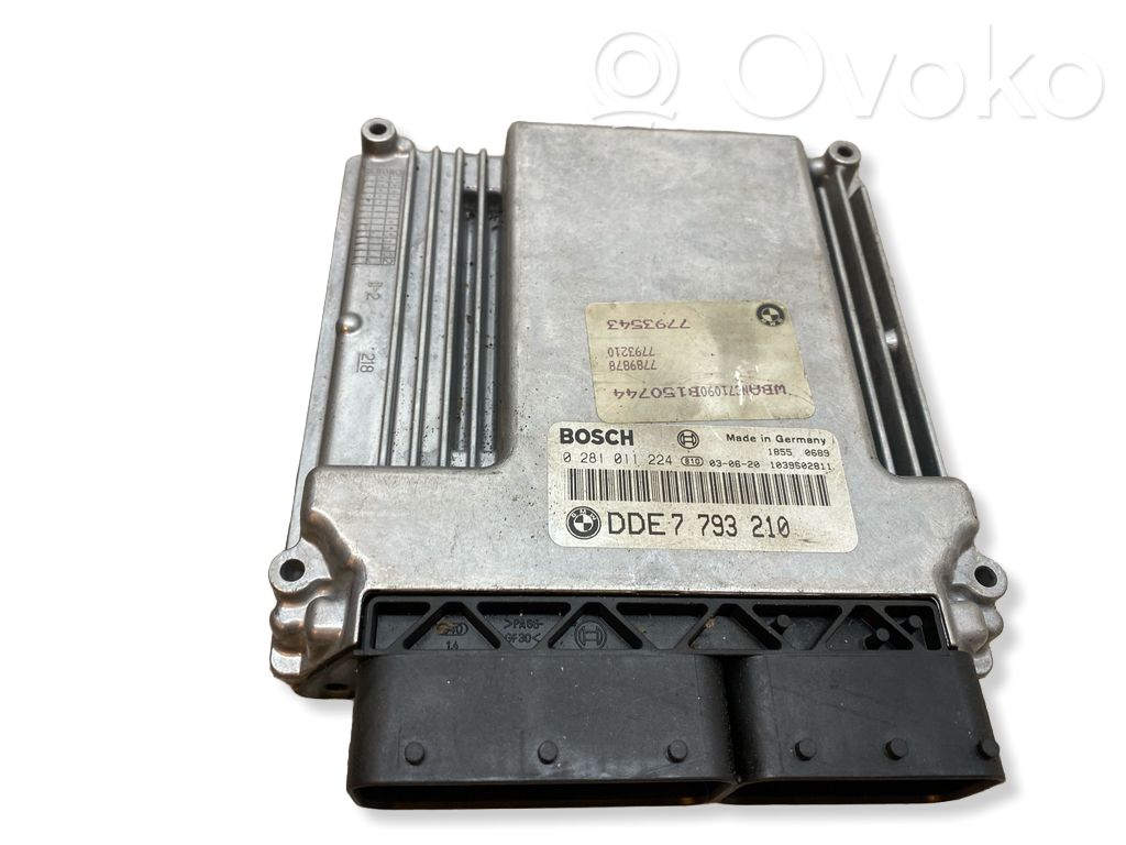 BMW 5 E60 E61 Engine control unit/module 