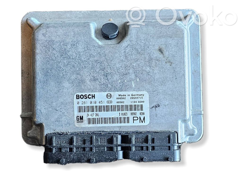 Opel Frontera B Engine control unit/module 